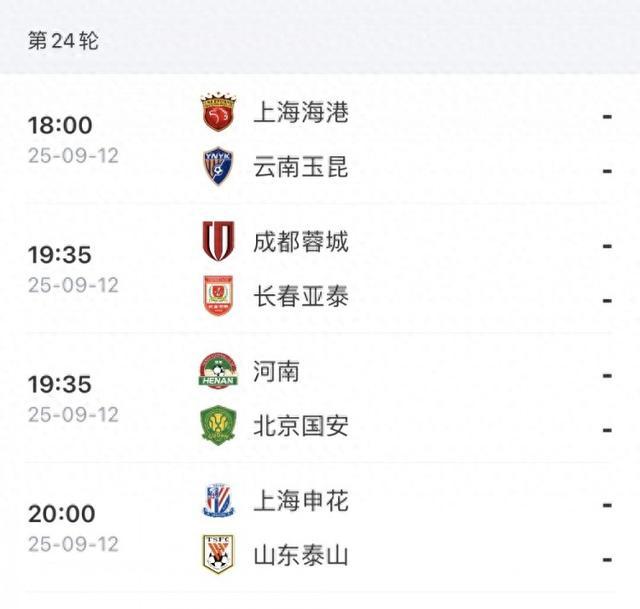 yl7703永利-形势会有变化吗？中超前四今晚全部出战，四队仅差2分